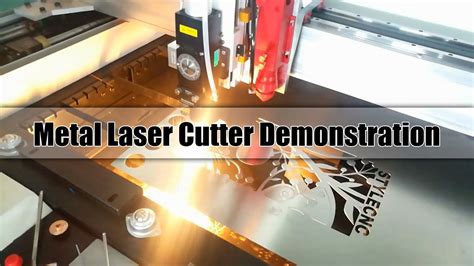 Sheet Metal Laser Cutter Demonstration from STYLECNC - YouTube