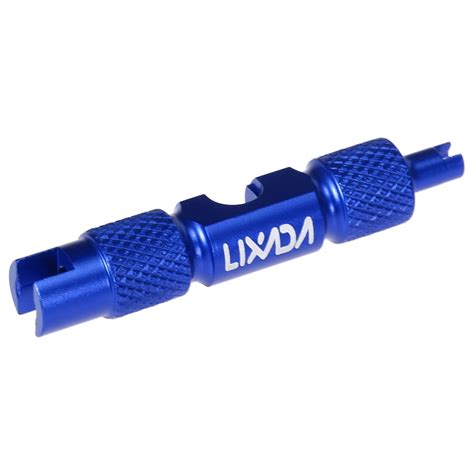 Lixada Bicycle Valve Core Remover Wrench Aluminum Alloy Bike Presta Valve Disassembly Removal ...