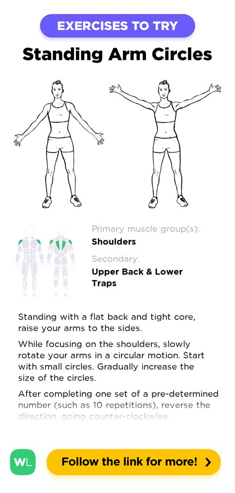 Standing Arm Circles – WorkoutLabs Exercise Guide