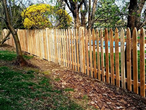 The Best How To Build A Cedar Picket Fence Ideas