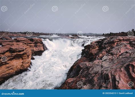 Chuliya Waterfall Rawatbhata Kota, Rajasthan India. Stock Image - Image ...