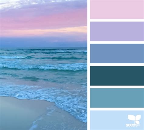 Color Sea | Beach color palettes, Beach color schemes, Design seeds