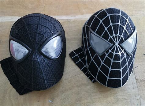 Spiderman Black Mask Customized Color Amazing Spider Man Mask | Etsy