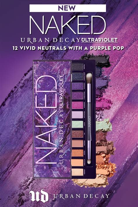 Naked Ultraviolet Eyeshadow Palette - Eye Makeup - Urban Decay | Uñas boda, Sombra de ojos ...