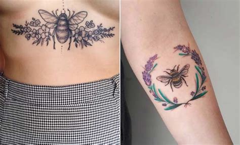 41 Cute Bumble Bee Tattoo Ideas for Girls - StayGlam