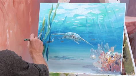 √ How To Paint An Underwater Scene