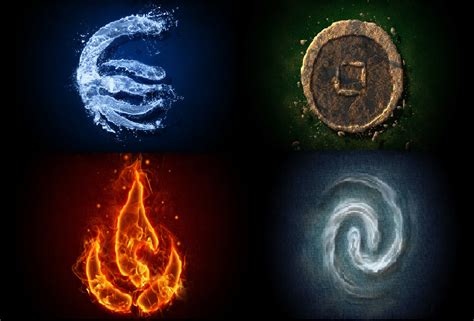 Avatar The Last Airbender - Four Elements by justmia456 on DeviantArt