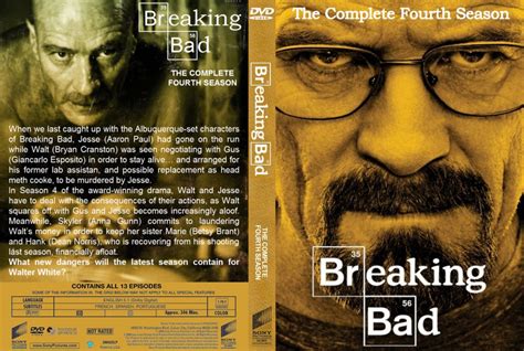 Breaking Bad Season 4 - TV DVD Scanned Covers - Breaking Bad Season 4 :: DVD Covers