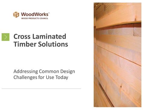 (PDF) Cross Laminated Timber Solutions - WoodWorks · 2018-12-17 ...