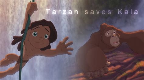 Tarzan 2 - Tarzan saves Kala (HD) - YouTube