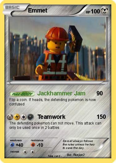 Pokémon Emmet 26 26 - Jackhammer Jam - My Pokemon Card