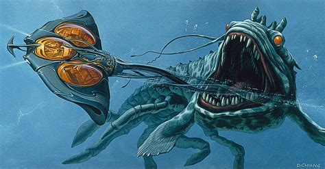 Opee Sea Killer concept by Doug Chiang : r/ImaginaryLeviathans