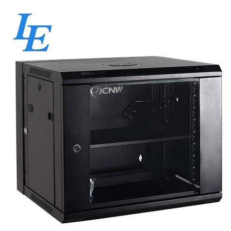 19Inch Mini Server Rack Cabinet , Wall Mount Rack Enclosure Server Cabinet