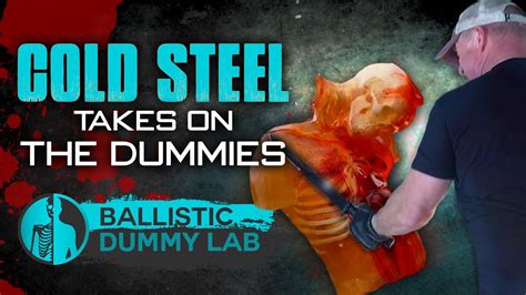 Cold Steel Takes On Ballistic Dummies - YouTube