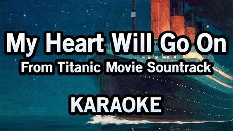 Celine Dion - My Heart Will Go On (Karaoke Version Originally) Acordes ...