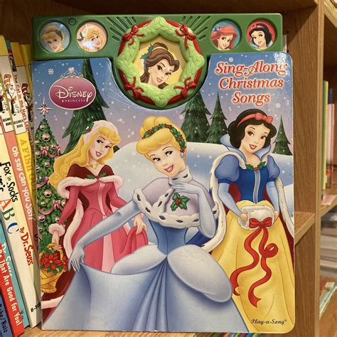 Disney Princess Sing Along Christmas Board Book