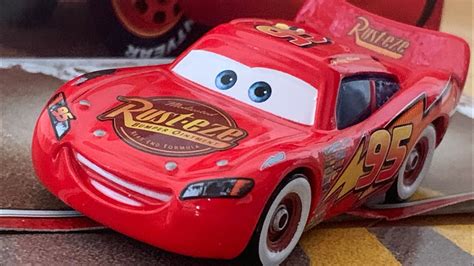 Disney Pixar Cars Chase Lightning McQueen With Bumper Stickers (And ...