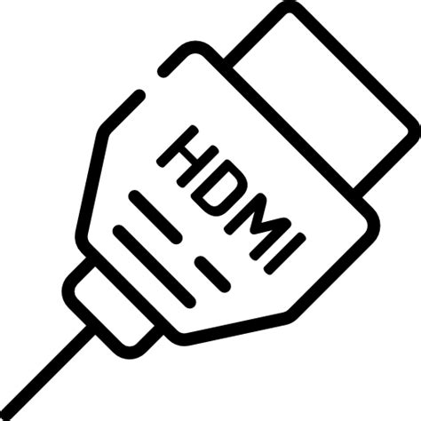 Free Icon | Hdmi
