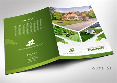 Bold, Colorful, Landscaping Brochure Design for a Company by SAI DESIGNS | Design #17635579