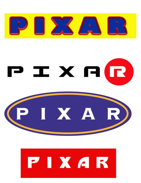 Disney Pixar Logos on Behance