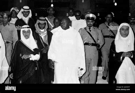 Uganda Idi Amin In Ihram At Makkah Saudi Arabia Black & White Stock Photo - Alamy