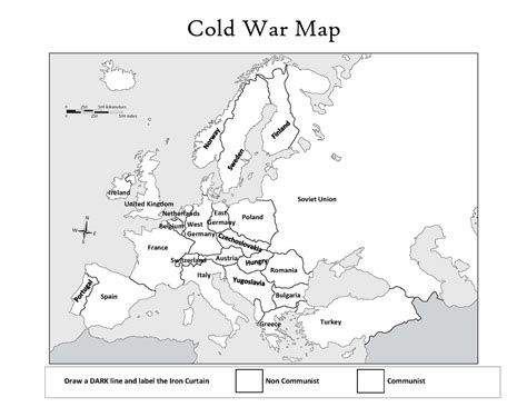 Cold War Map - Amped Up Learning