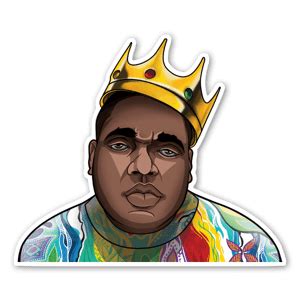 Buy Biggie - Die cut stickers - StickerApp