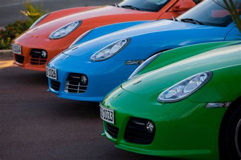 Porsche Cayman S - Full Color Line-up Gallery 276855 | Top Speed