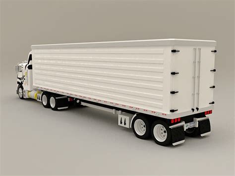 Box Truck Container 3D model - Download Free 3D models