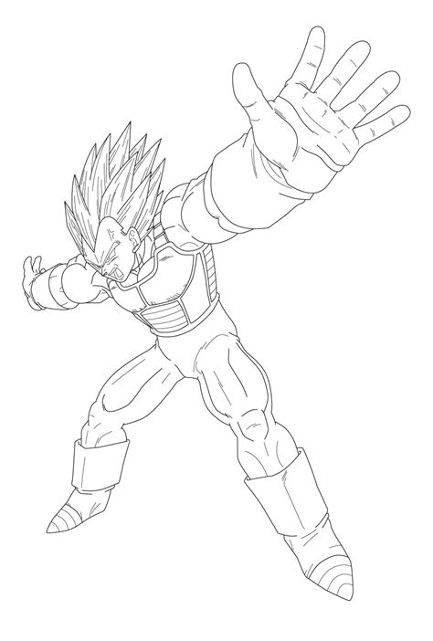 Vegeta - Final Flash by Corbier1664 on DeviantArt