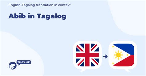 ABIB Meaning in Tagalog - English to Filipino Translation