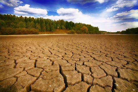 Land with dry and cracked ground. Climate change, dry lake - My Happy ...