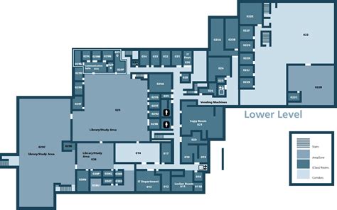 Hofstra Law: Law Library - Library Floor Map