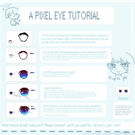 Pixel Eye Tutorial! - 3 -)~ by ATEL1ER on DeviantArt