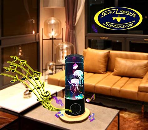 NEMO Jelly Bluetooth Speaker Table Light - Great Gift Unique Lava Lamp Color Changing LED ...