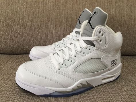 Air Jordan 5 "White/Metallic" - Release Date - SneakerNews.com