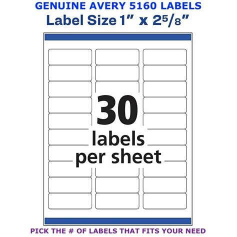 How To Print Avery Labels On Printer at Michael Bradburn blog