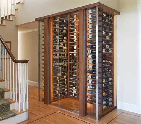 IWA recently designed this dramatic "jewel box" glass enclosed custom wine cabinet. READ MORE ...