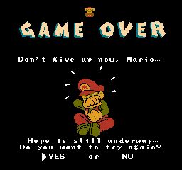 Super Mario Island - Game Over Screen BETA by IceLucario20xx on DeviantArt