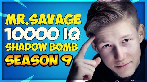 MRSAVAGE 10000IQ SHADOW BOMB | Mr. Savage is an Absolute Savage!! Fortni... | Mr., Savage, Shadow