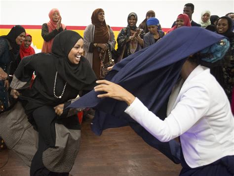 Photos: Ilhan Omar and supporters celebrate primary victory | MPR News