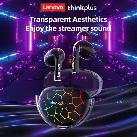 Lenovo LP80 Pro RGB Bluetooth 5.3 Noise Reduction Earbud - Compro System