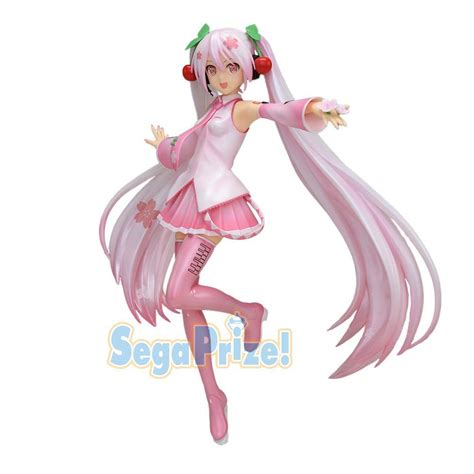 Buy SEGA Hatsune Miku Super Premium Action Figure Sakura Miku Version 2 ...