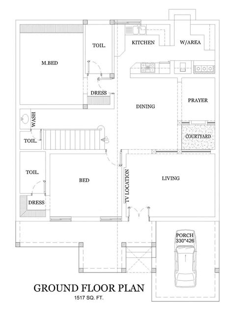 Kerala House Plans free -2555 sqft for a 4 Bedroom - Home Pictures