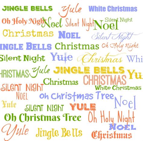 Christmas Songs And Words Free Stock Photo - Public Domain Pictures
