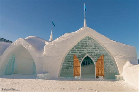 Stay the Night or Just Explore The Quebec City Ice Hotel Tour