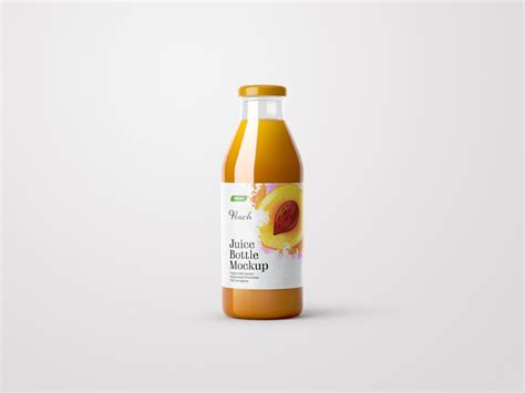 Juice Bottle Mockup - Mockup World