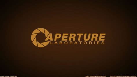 Aperture Science Logo Wallpapers on WallpaperDog