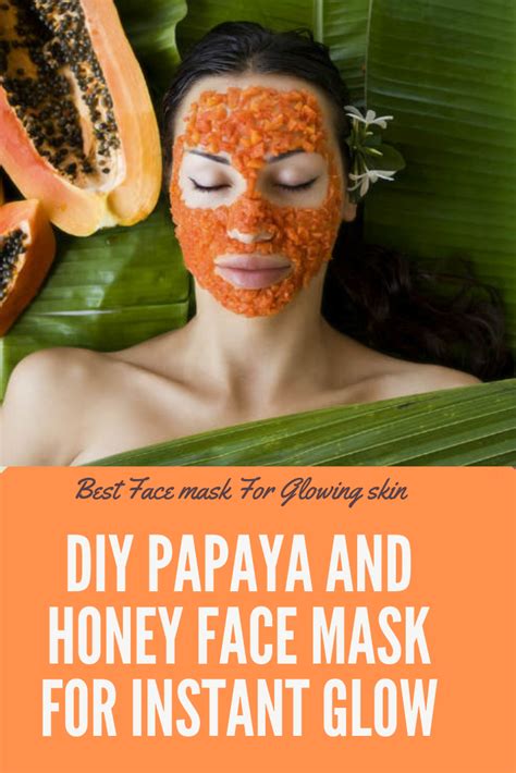 Papaya Face Mask, Avocado Face Mask, Honey Face Mask, Aloe Vera Face Mask, Oatmeal Face Scrub ...