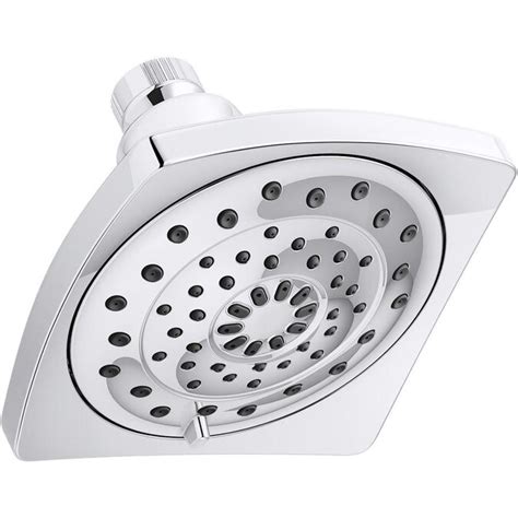 KOHLER Maxton Polished Chrome 3-Spray Shower Head in the Shower Heads department at Lowes.com